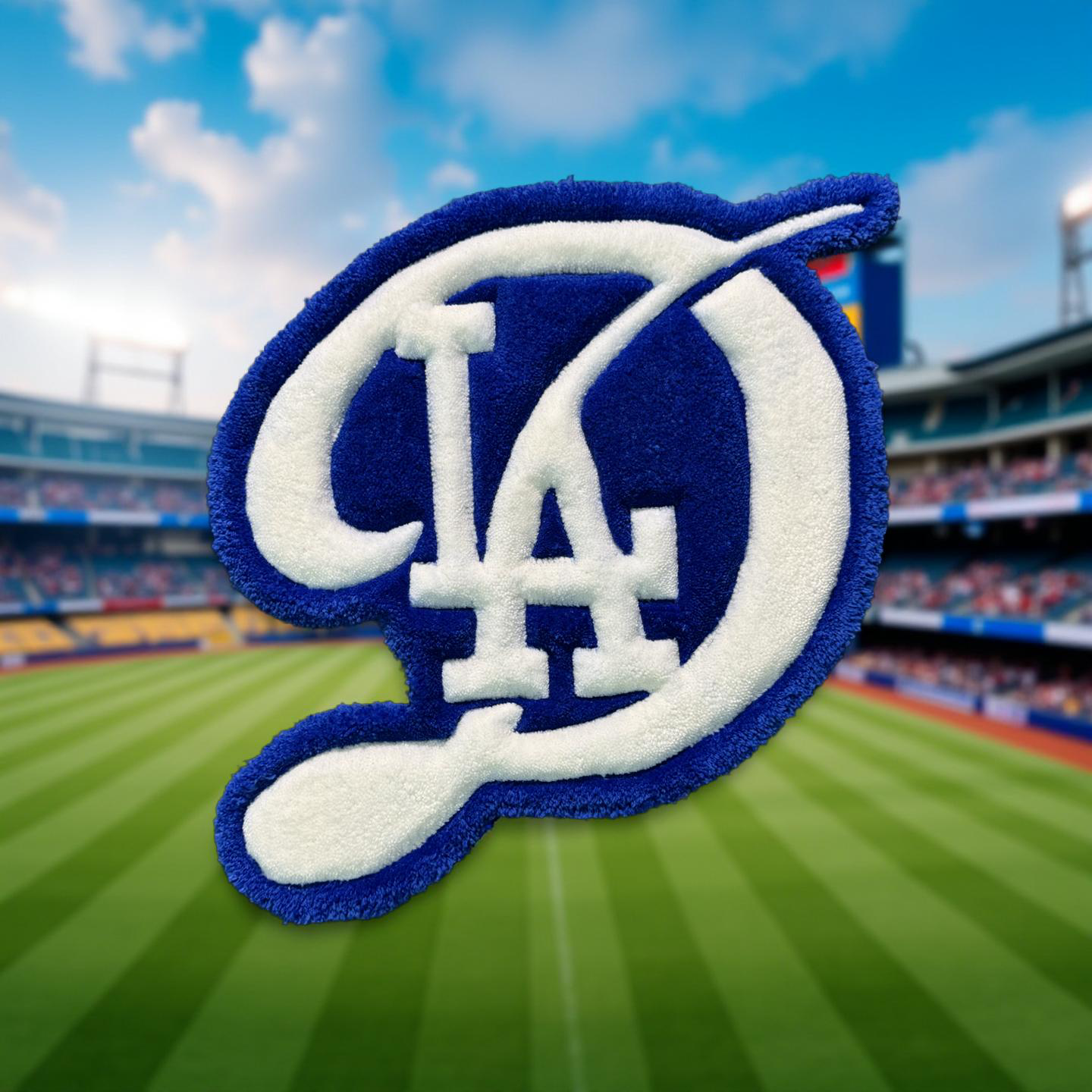 LA DODGERS RUG