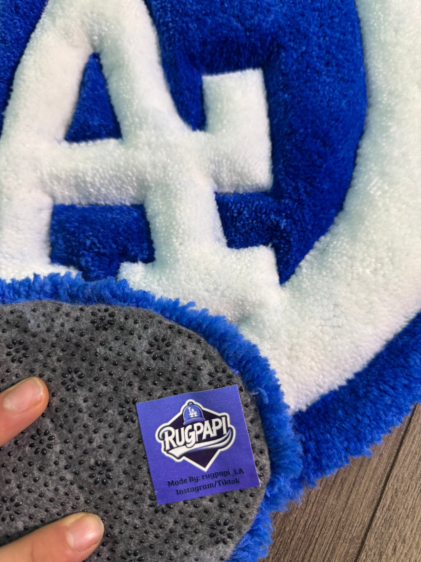 LA DODGERS RUG