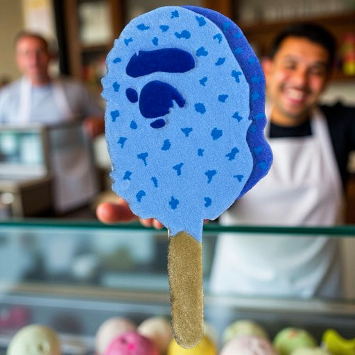 Bape Blueberry Ice Cream Rug