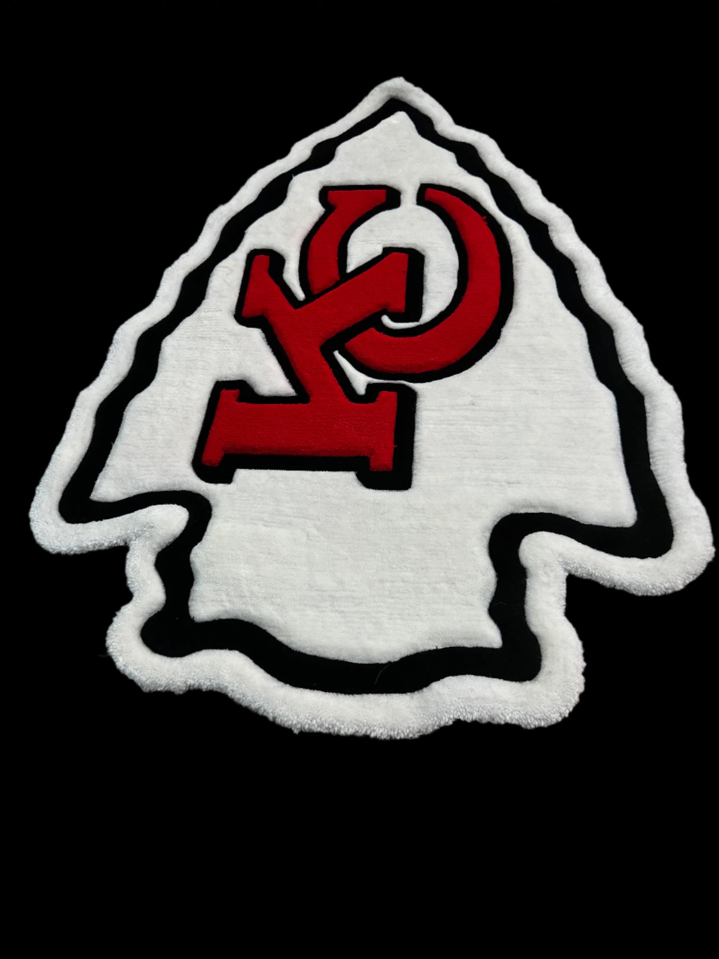 Chiefs Logo Rug