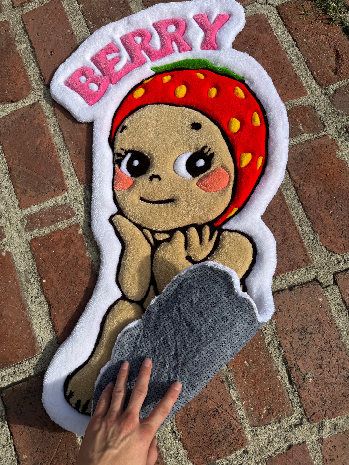 Sonny Angel Rug(Berry Cute)