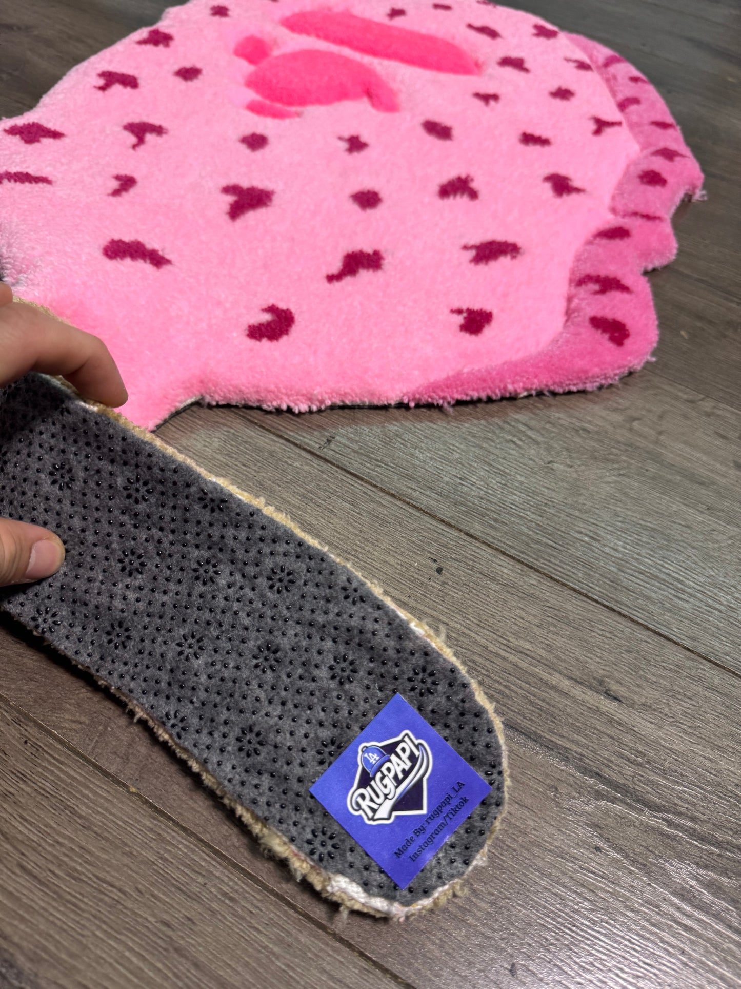 Bape Pink Raspberry Ice Cream Rug