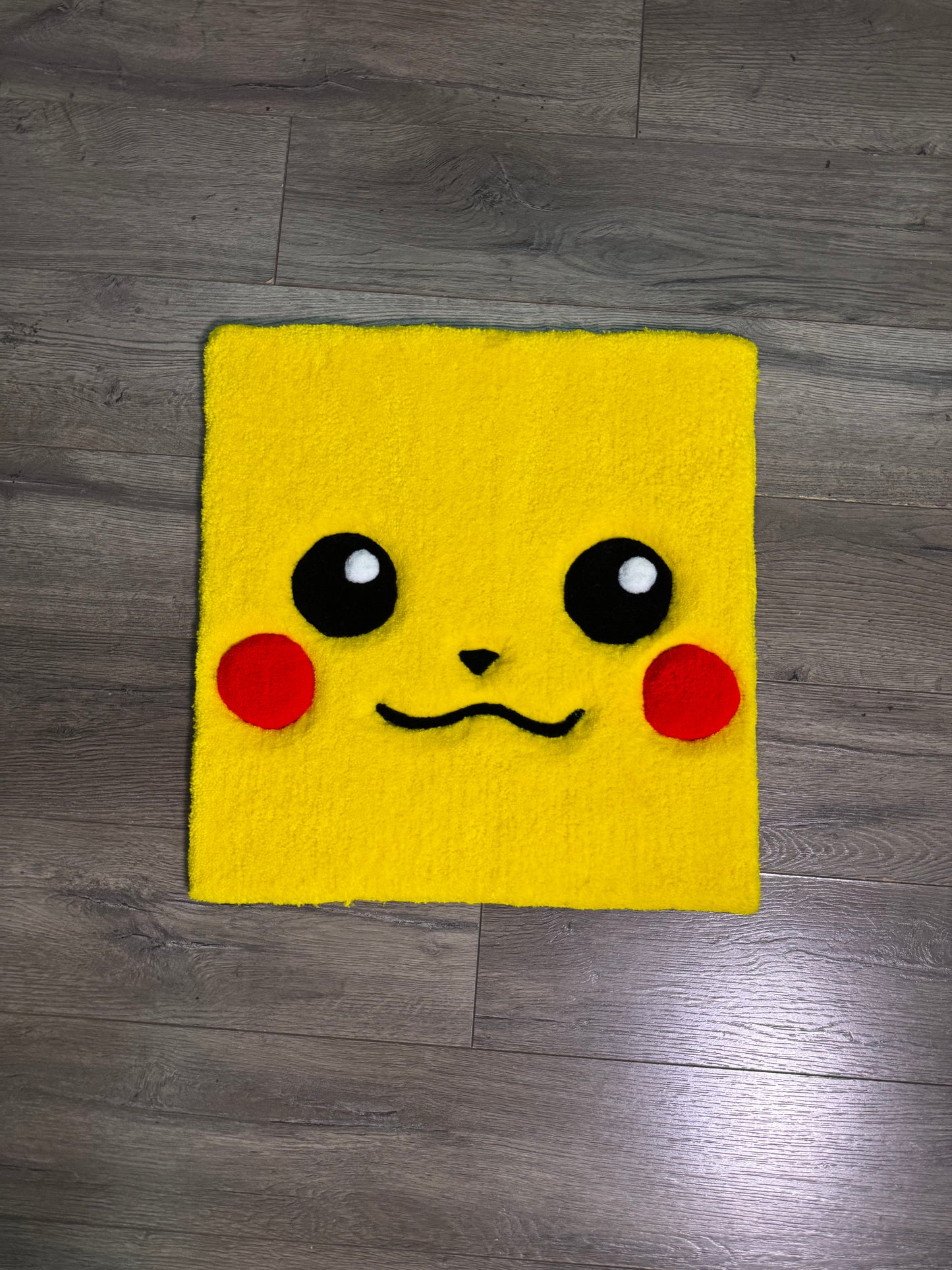 Pikachu Face Rug