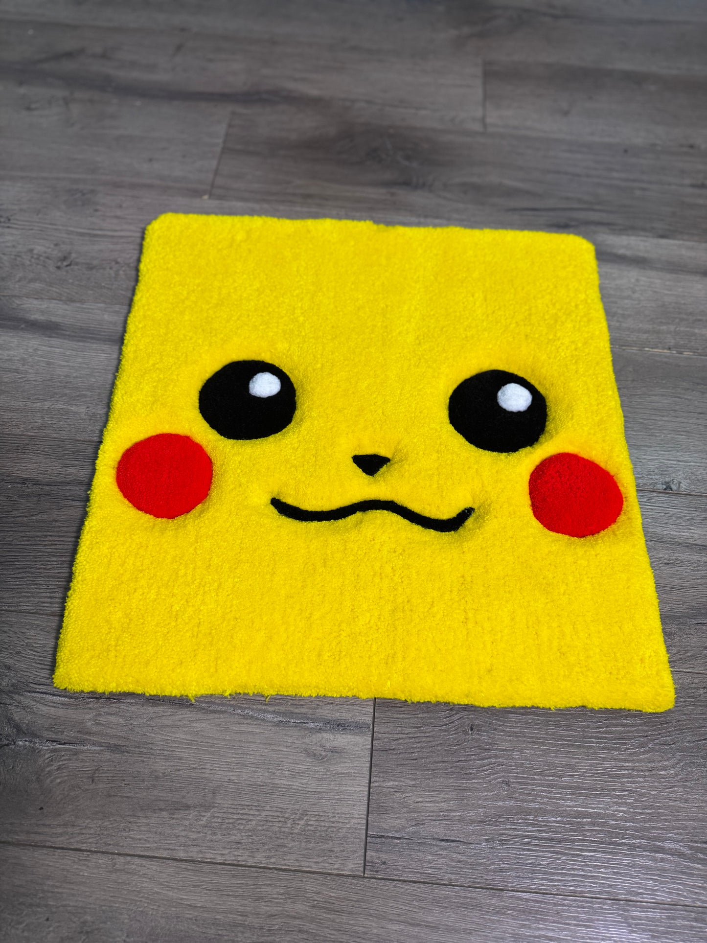 Pikachu Face Rug