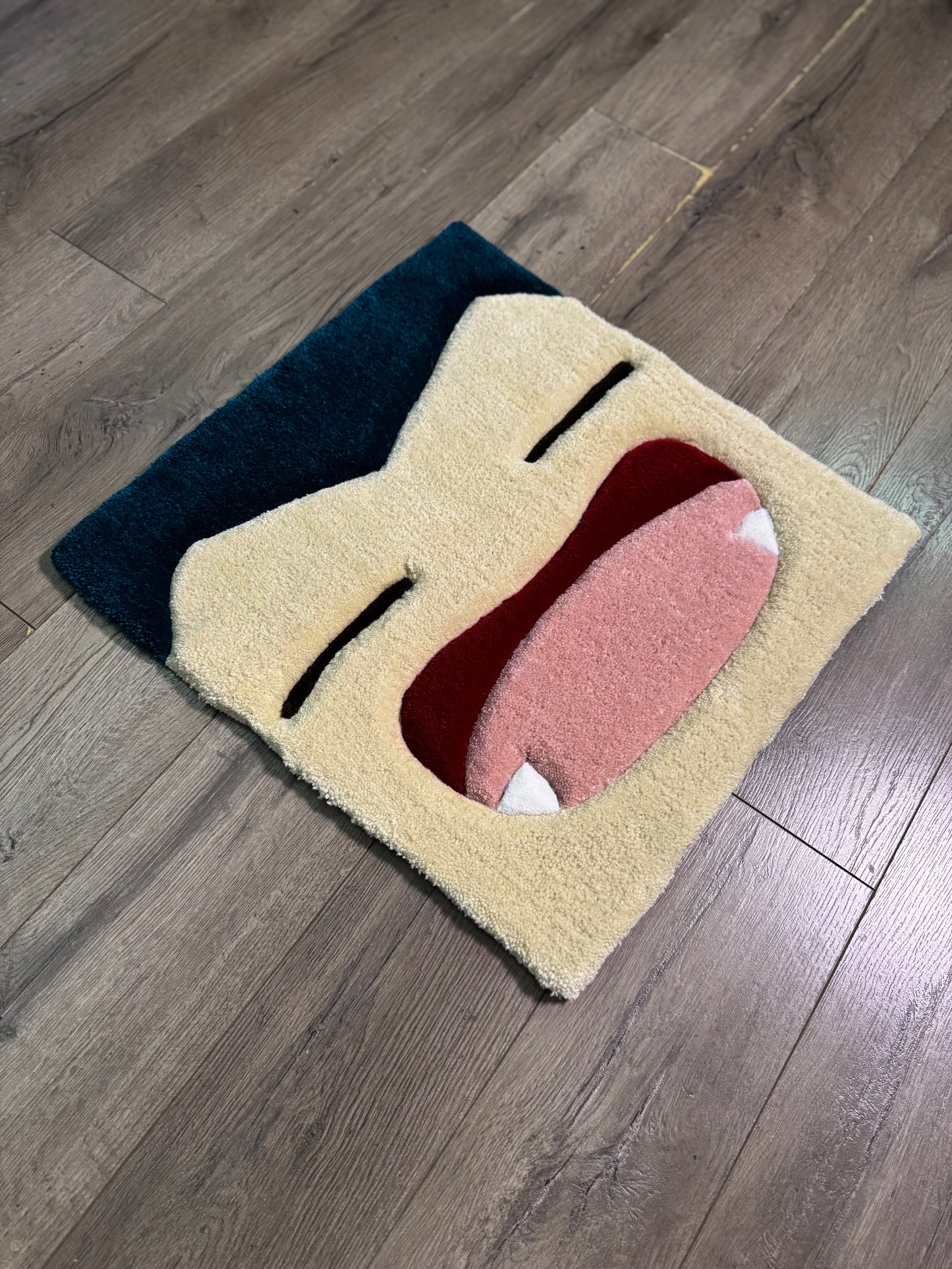 Snorlax face Rug