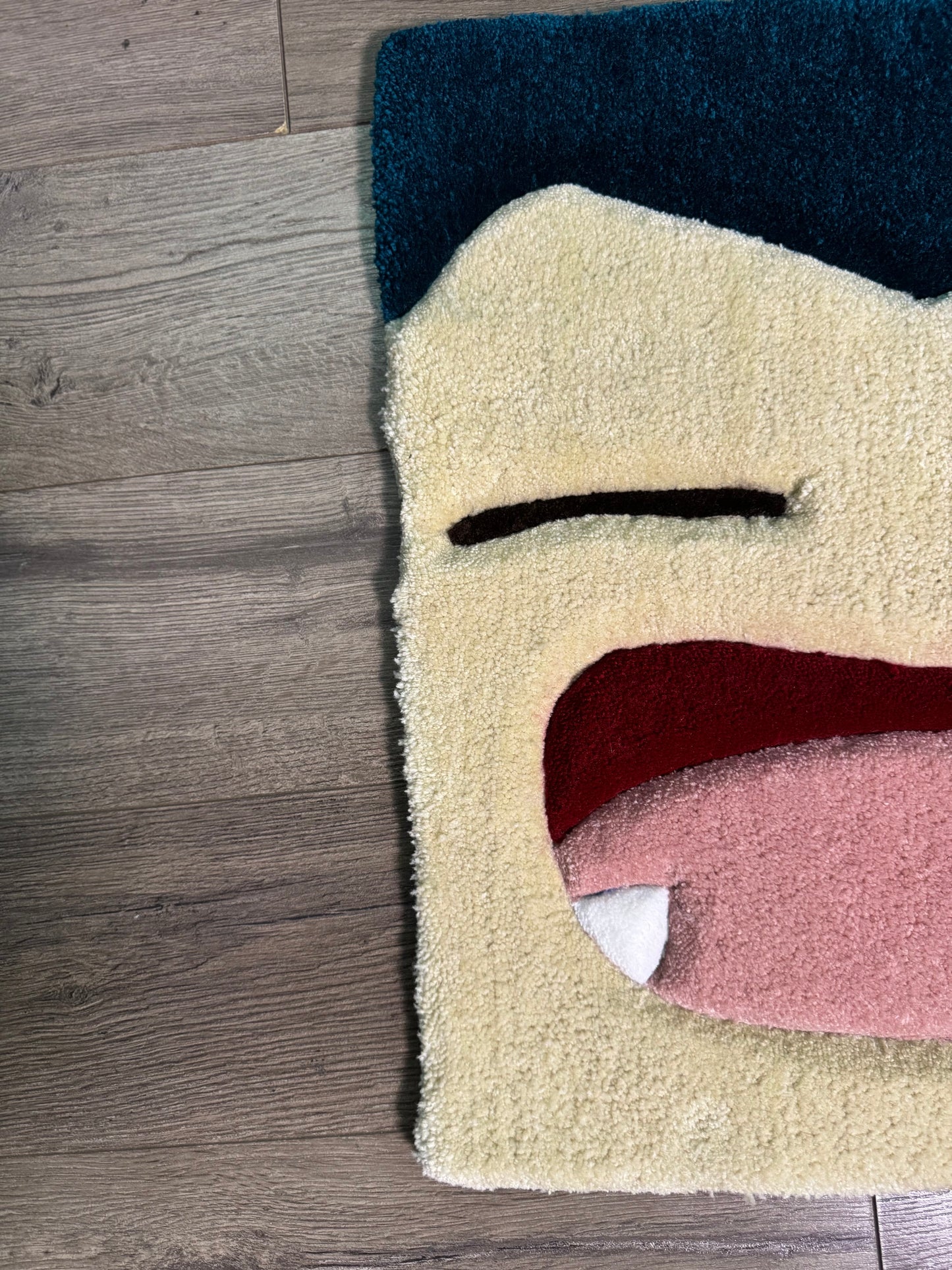 Snorlax face Rug